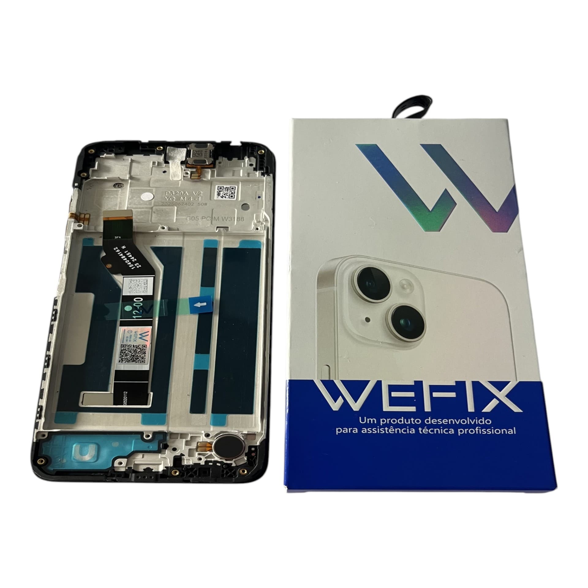 FRONTAL TELA MOTOROLA G05/ G15 IPS LCD COM ARO  WEFIX (EM FALTA)