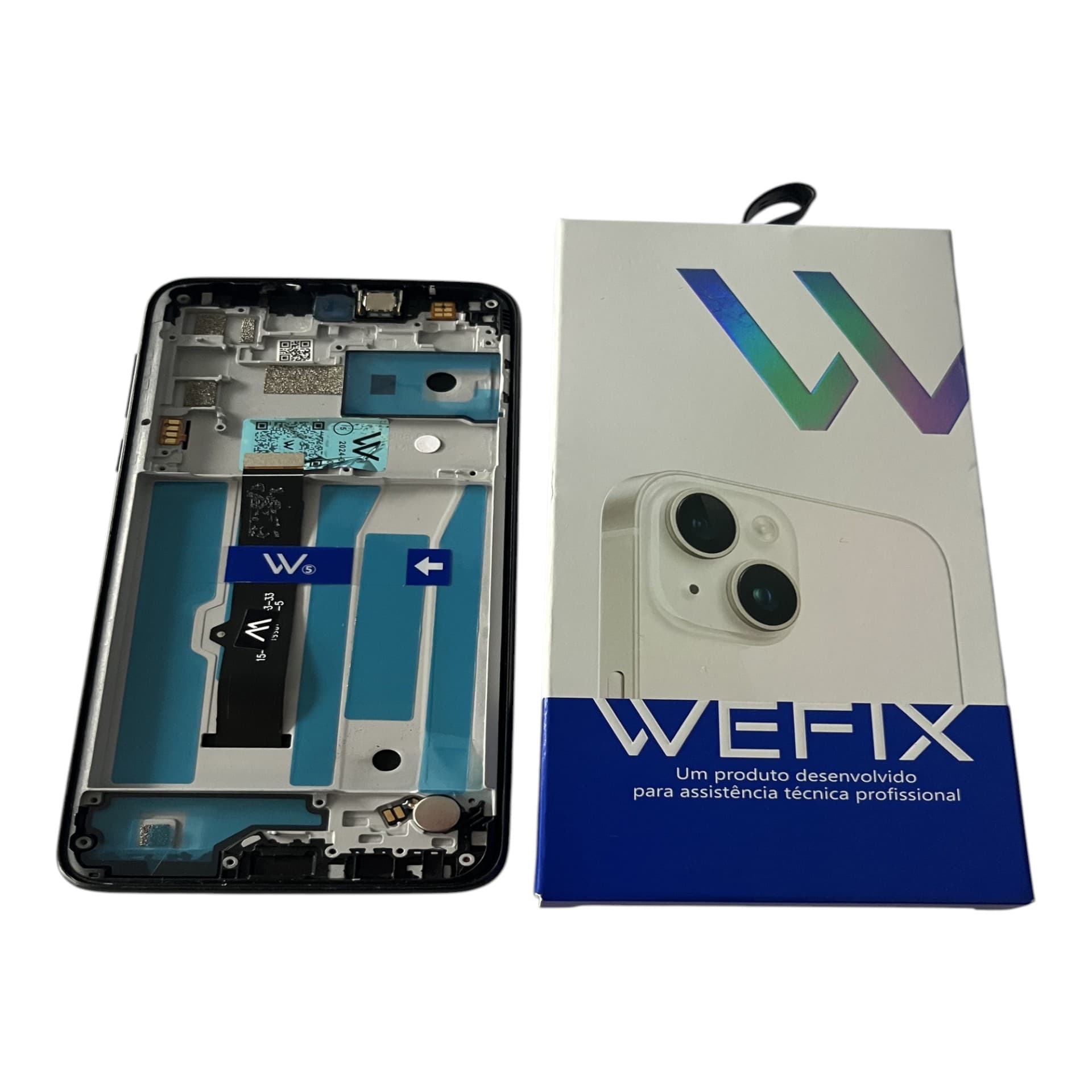FRONTAL TELA MOTOROLA G8 PLAY IPS LCD COM ARO WEFIX