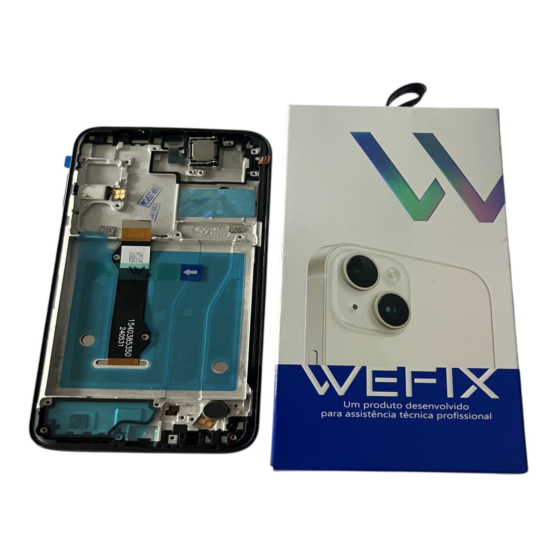 FRONTAL TELA MOTOROLA G8 PLUS IPS LCD COM ARO WEFIX