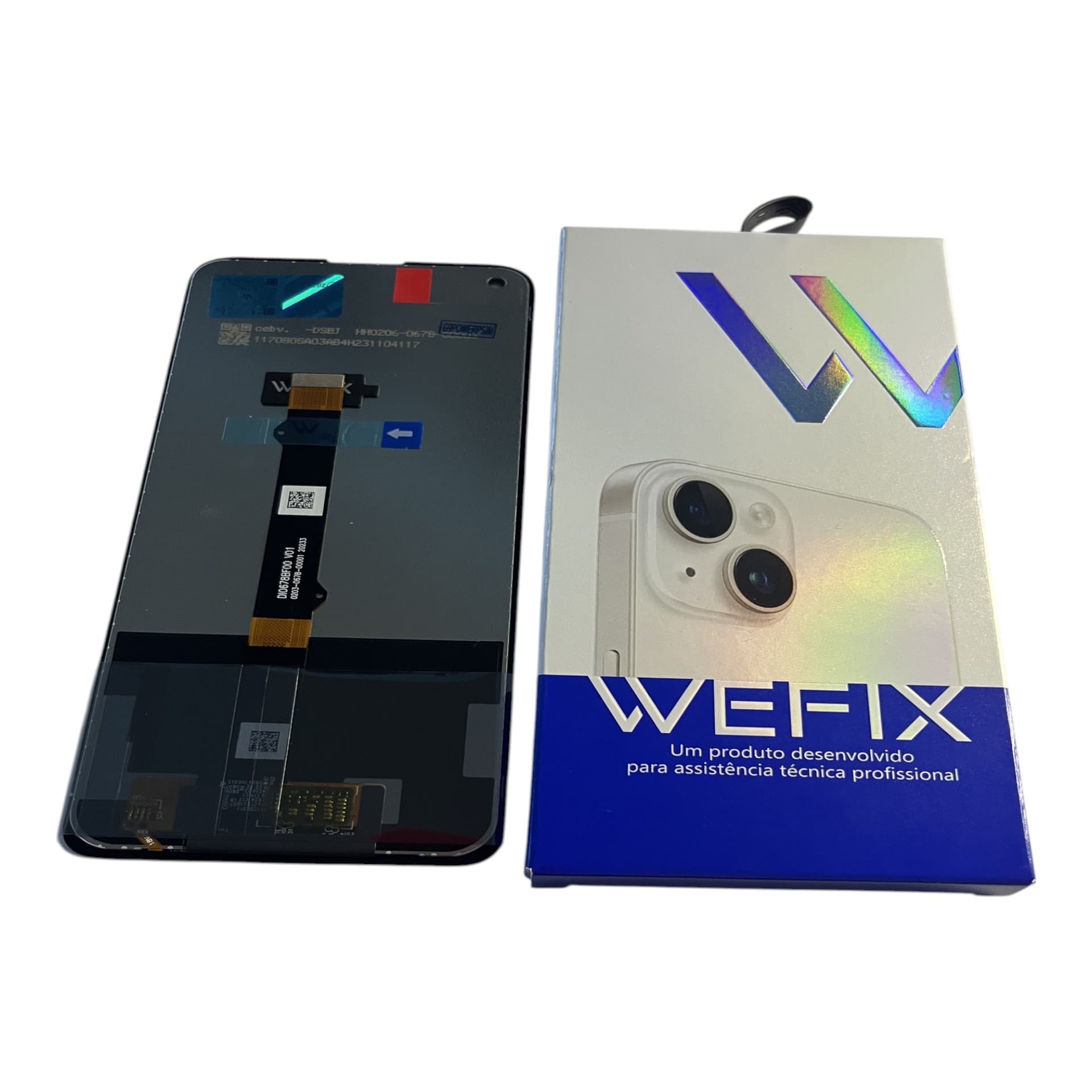 FRONTAL TELA MOTOROLA G9 POWER IPS LCD SEM ARO WEFIX