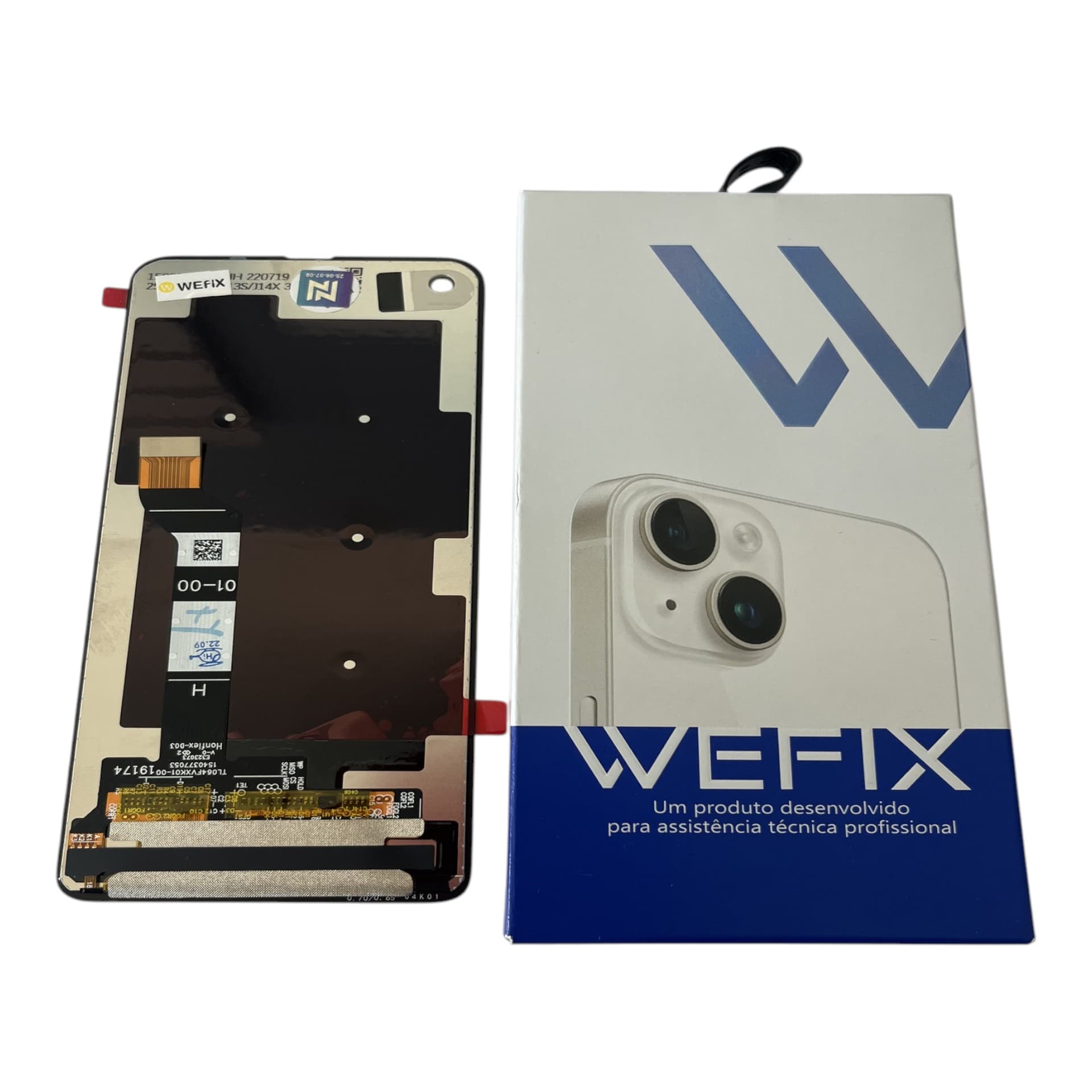 FRONTAL TELA MOTOROLA ONE VISION / ONE ACTION OLED SEM ARO WEFIX