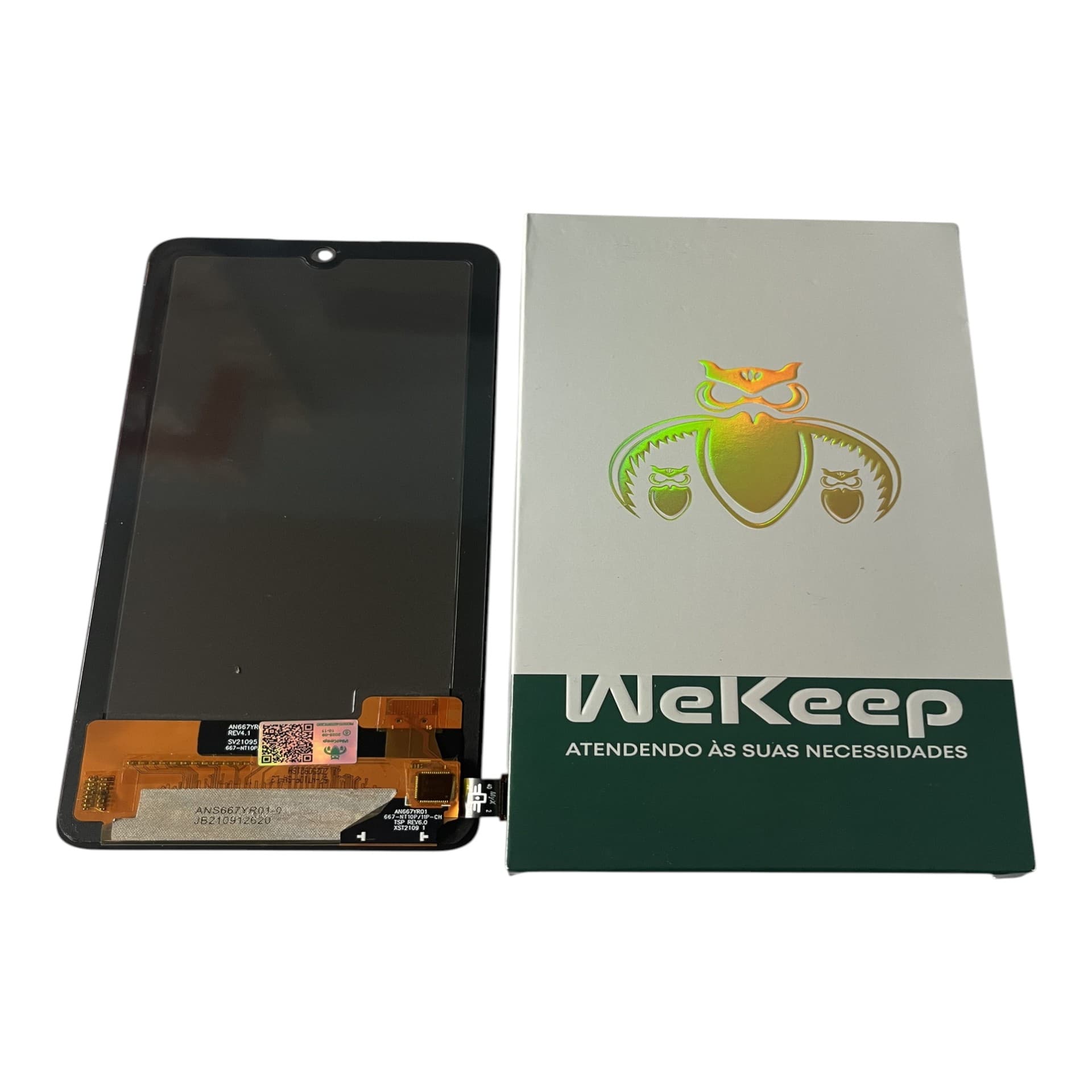 FRONTAL TELA XIAOMI NOTE 10 PRO / NOTE 11 PRO / NOTE 12 PRO OLED SEM ARO WEKEEP