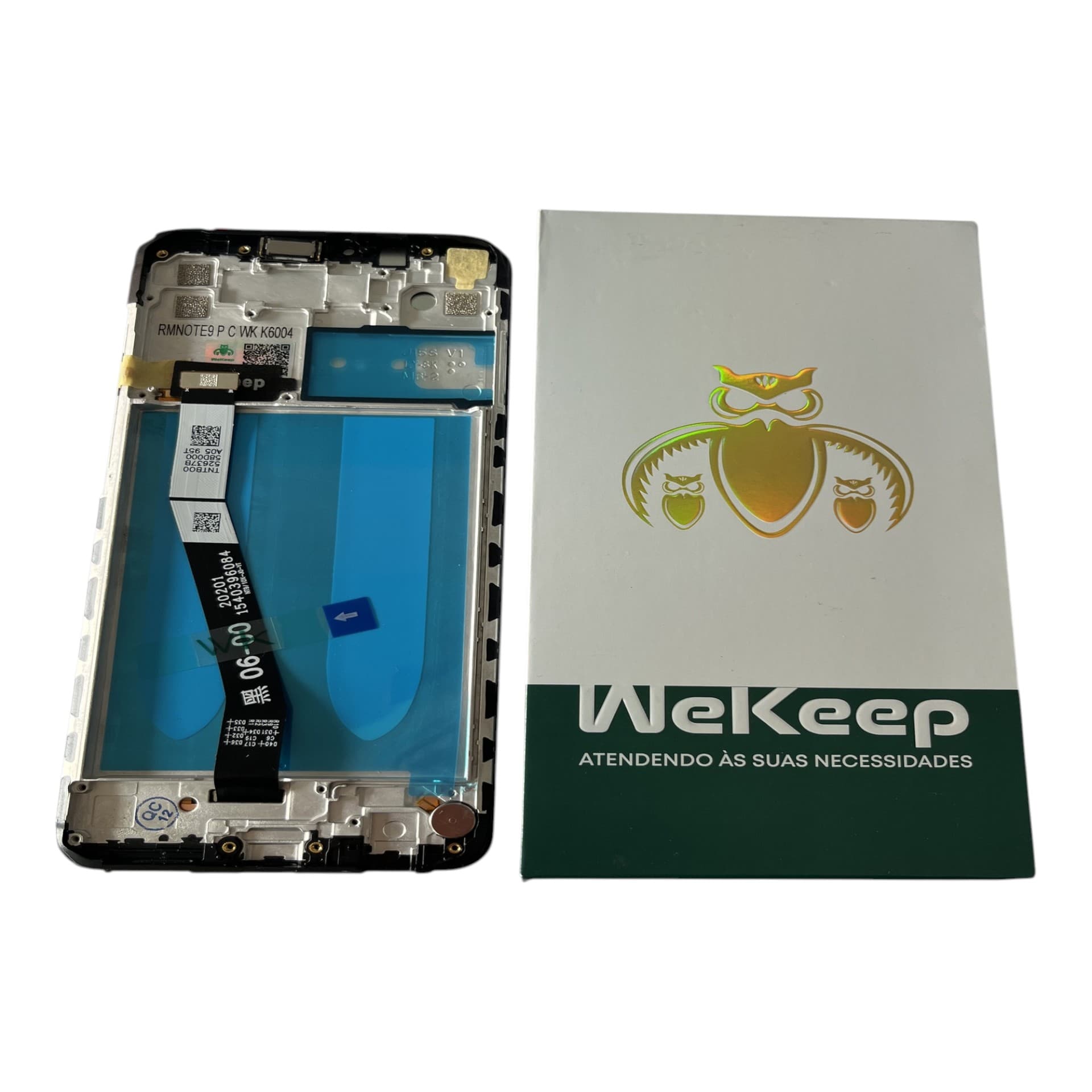 FRONTAL TELA XIAOMI NOTE 9 IPS LCD COM ARO WEKEEP