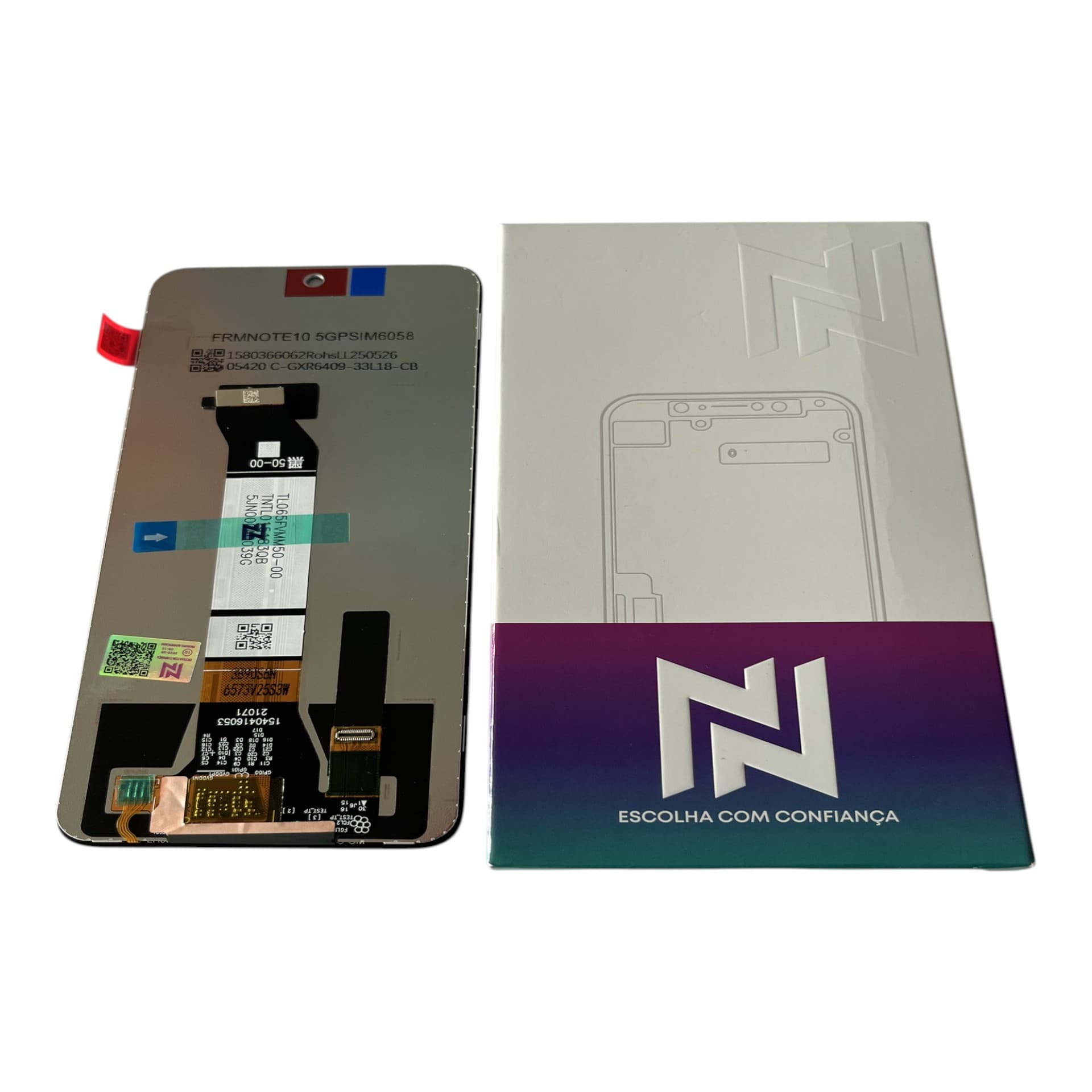 FRONTAL TELA XIAOMI NOTE 10 5G / POCO M3 PRO SEM ARO NN