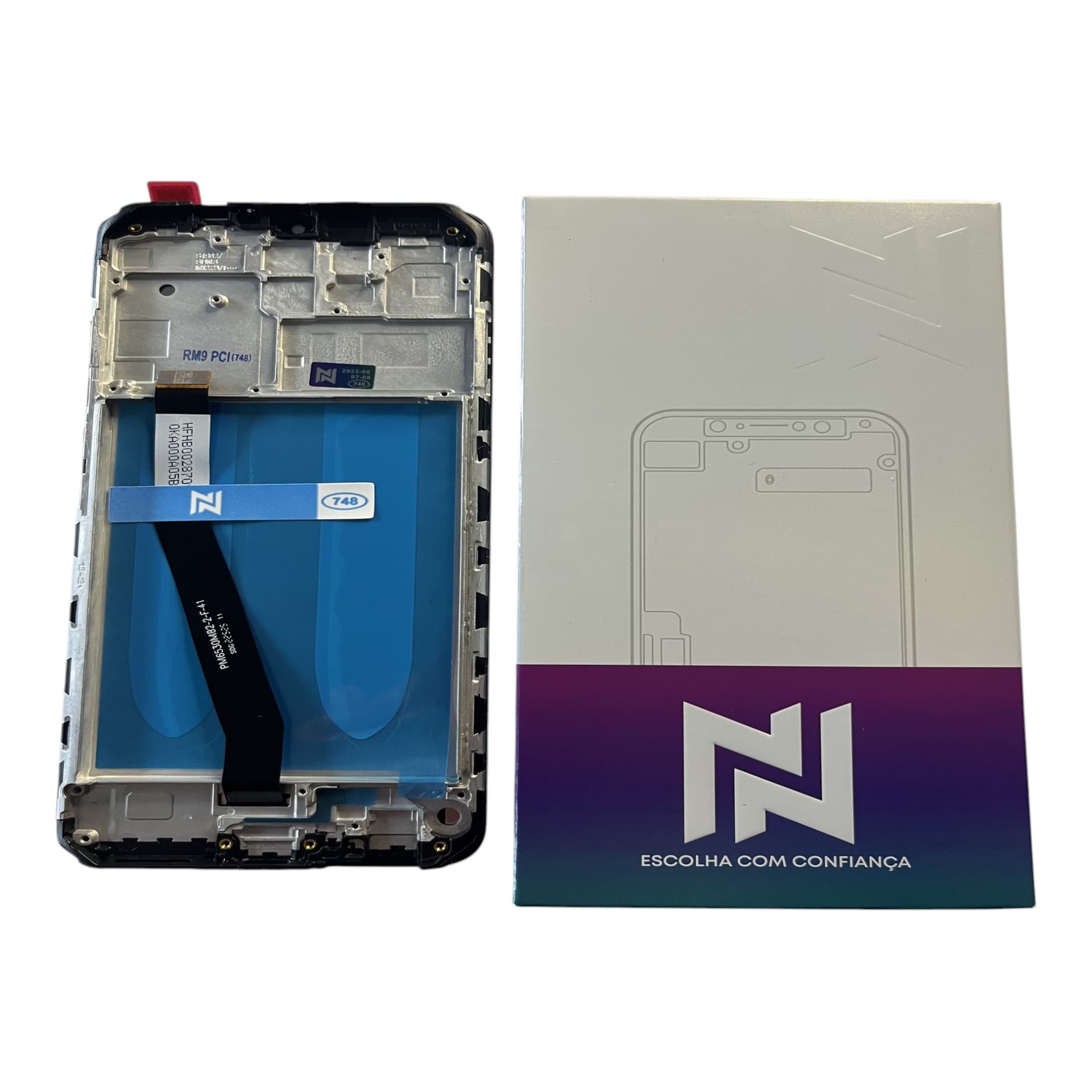 FRONTAL TELA XIAOMI NOTE 9 IPS LCD COM ARO NN