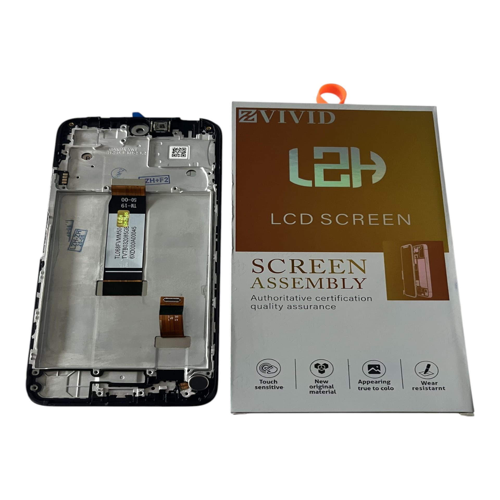 FRONTAL TELA XIAOMI REDMI 12 IPS LCD COM ARO LZH