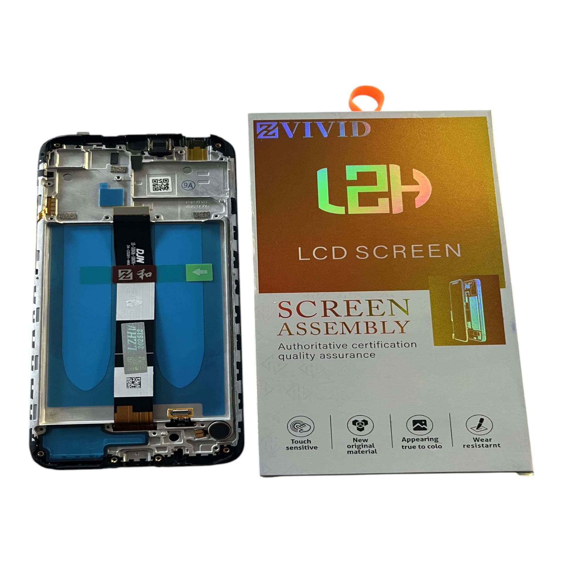 FRONTAL TELA XIAOMI REDMI 9A /9C/9I/10A IPS LCD COM ARO LZH