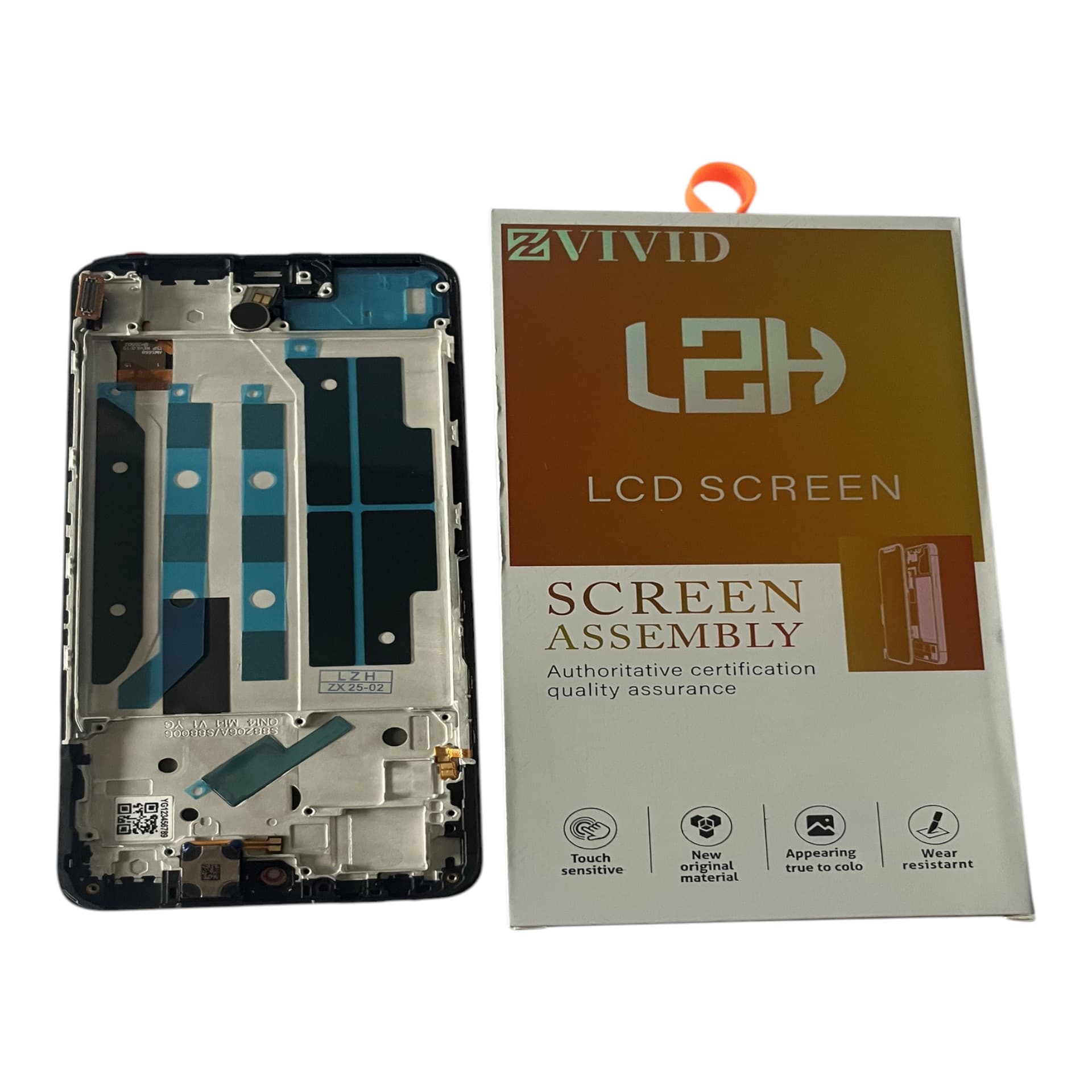 FRONTAL TELA XIAOMI NOTE 12 PRO 4G/ POCO X4 OLED VIVID COM ARO LZH
