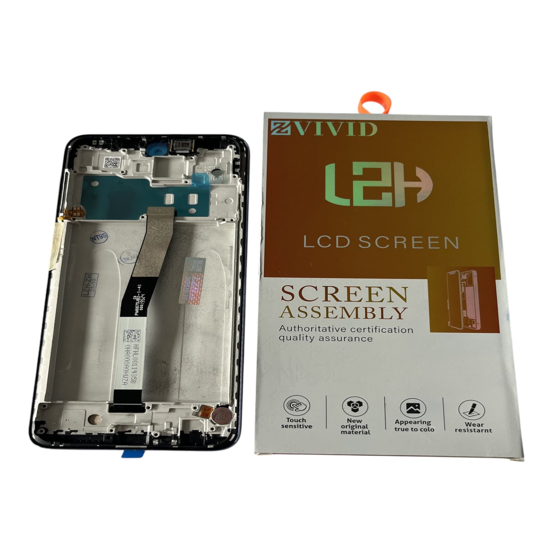 FRONTAL TELA XIAOMI NOTE 9S / 9 PRO IPS LCD COM ARO LZH
