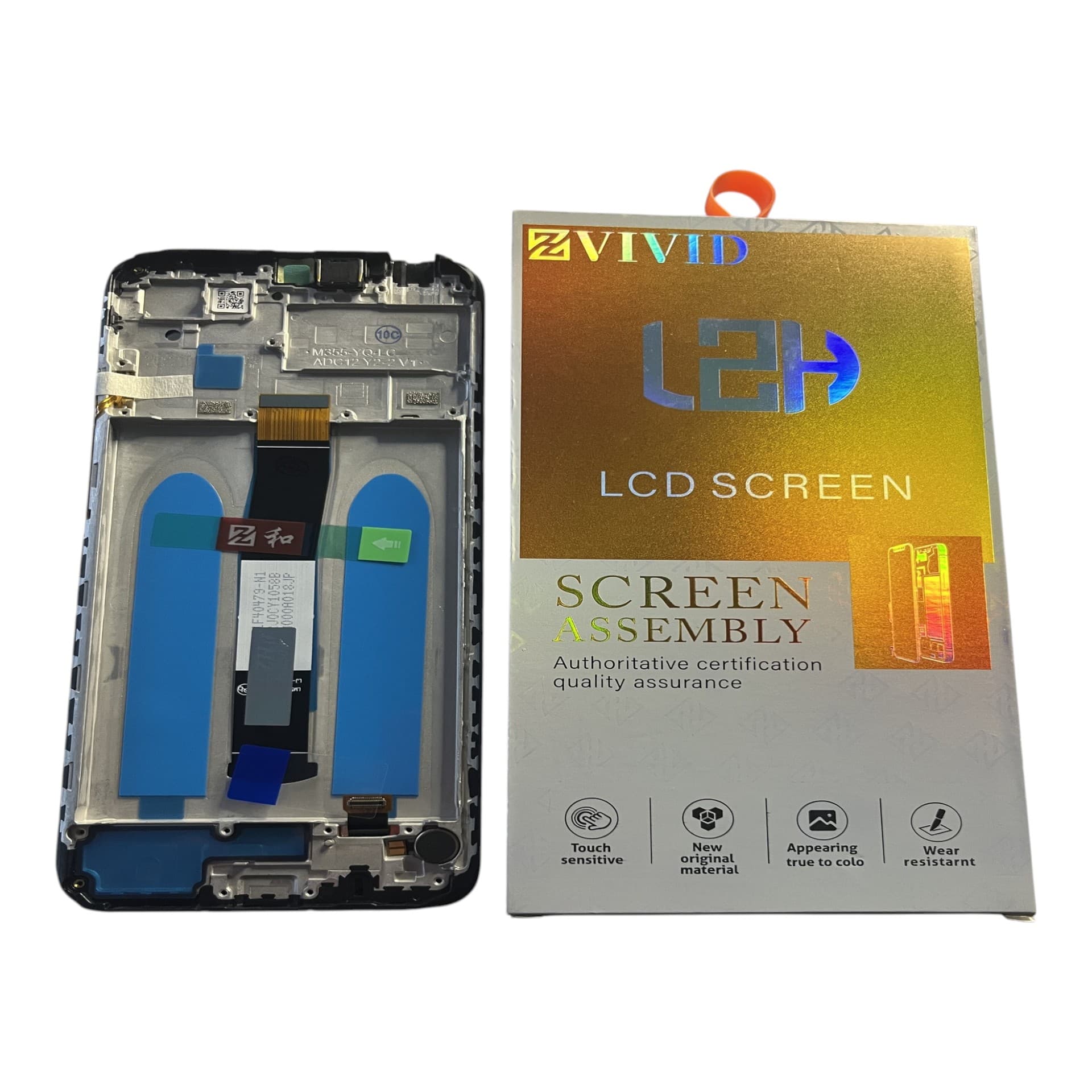 FRONTAL TELA XIAOMI REDMI 10C / POCO C40 IPS LCD COM  ARO LZH