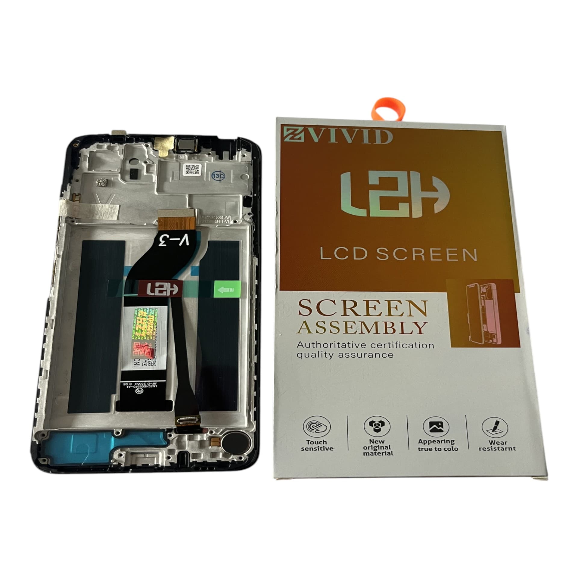 FRONTAL TELA XIAOMI REDMI 13C / POCO C65 IPS LCD COM ARO LZH