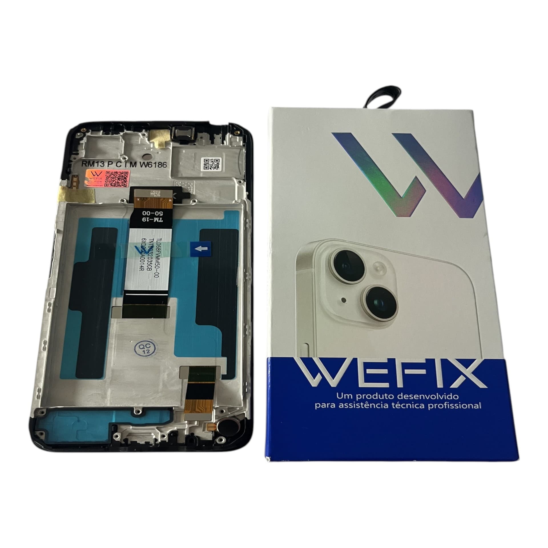 FRONTAL TELA XIAOMI REDMI 13 IPS LCD COM ARO WEFIX