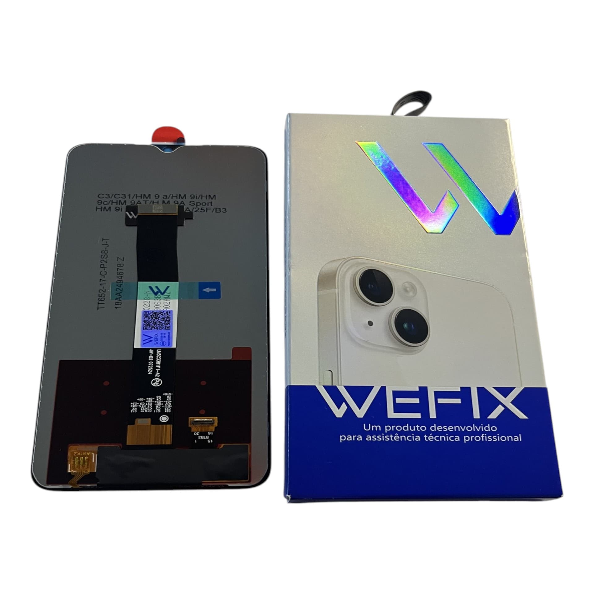 FRONTAL TELA XIAOMI REDMI 9A /9C / 9I / 10A IPS LCD SEM ARO WEFIX