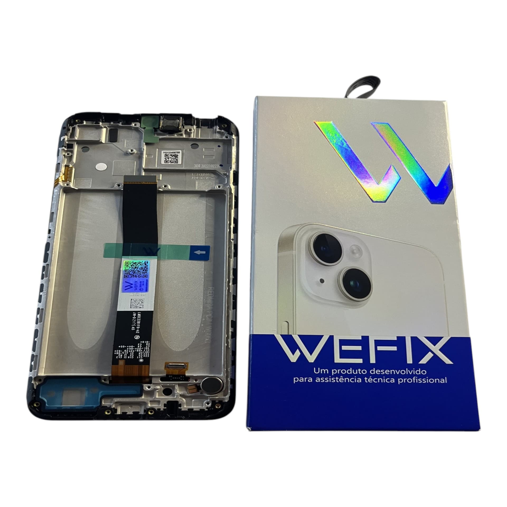 FRONTAL TELA XIAOMI REDMI 9A /9C / 9I / 10A IPS LCD COM ARO WEFIX