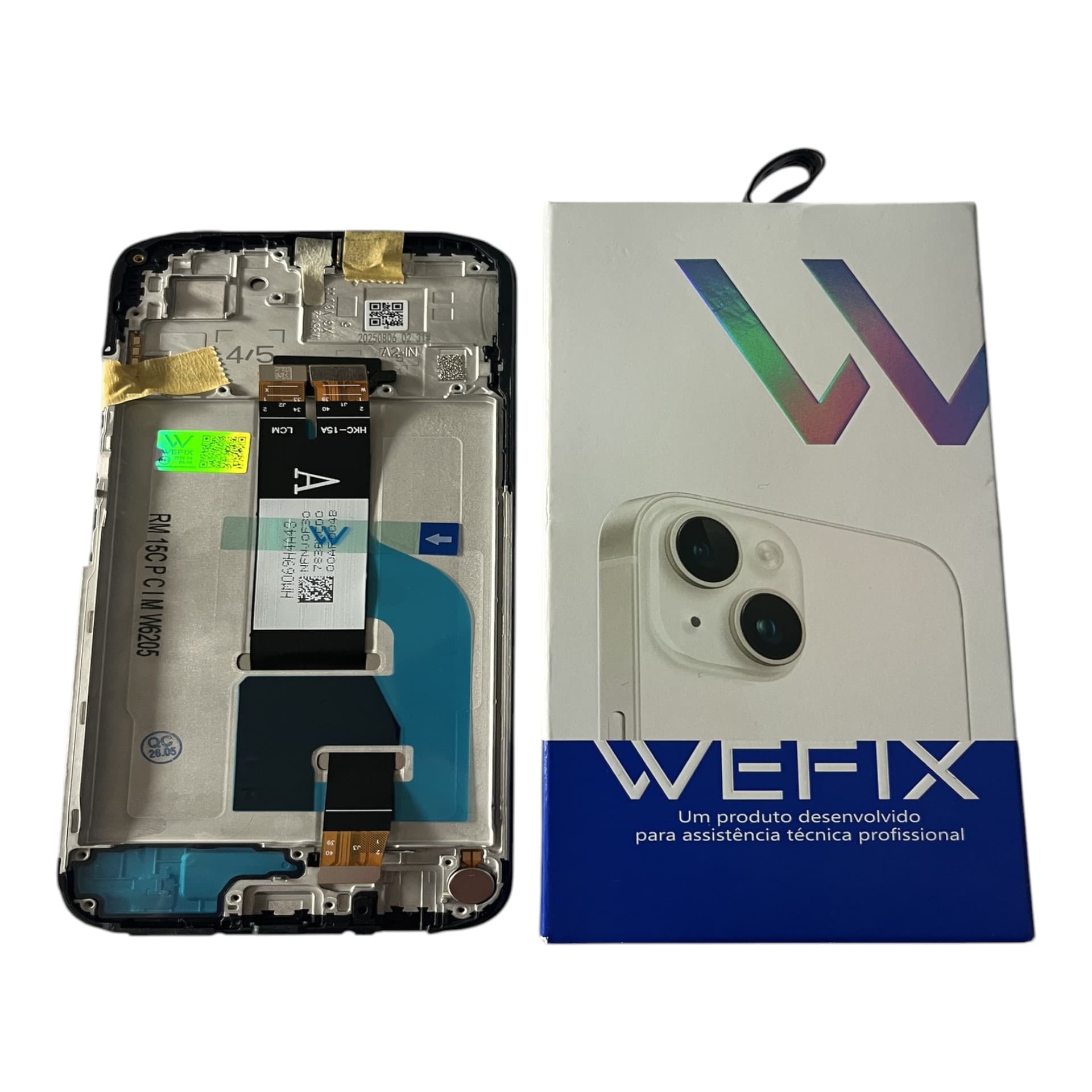 FRONTAL TELA XIAOMI REDMI 15C POCO C85 IPS LCD COM ARO WEFIX