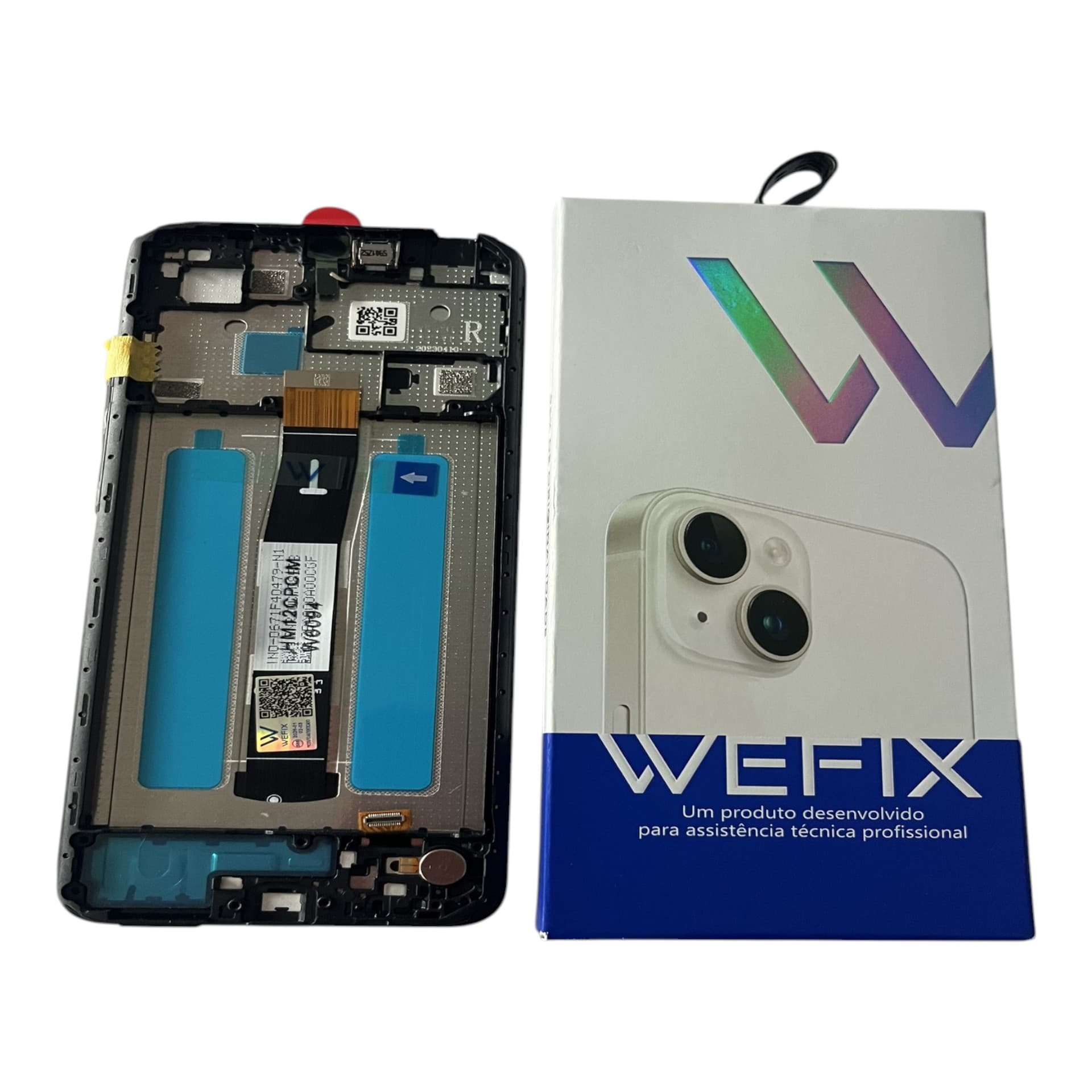 FRONTAL TELA XIAOMI REDMI 12C IPS LCD COM ARO WEFIX