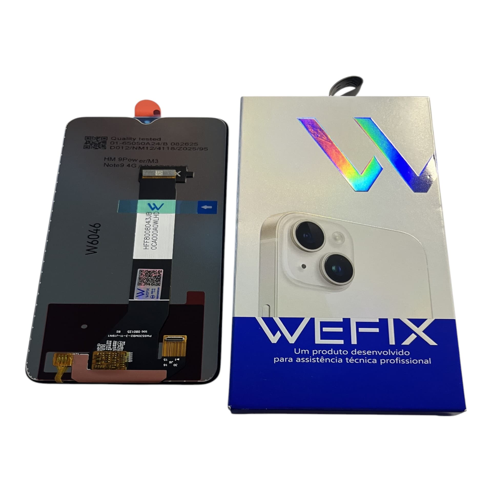 FRONTAL TELA XIAOMI POCO M7 PRO 5G SEM ARO NACIONAL WEFIX