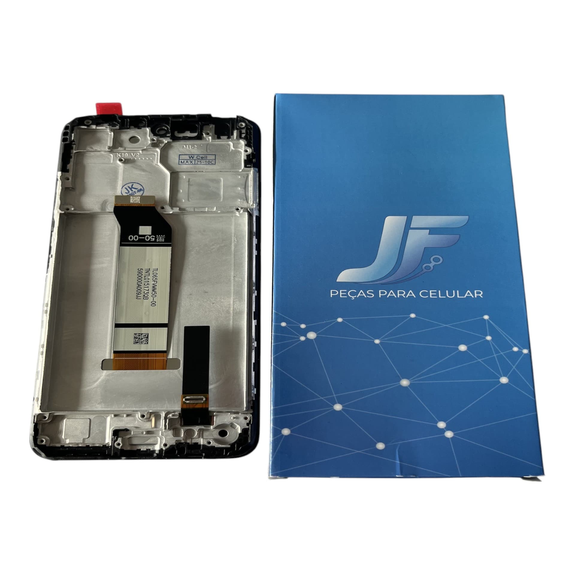 FRONTAL TELA XIAOMI NOTE 10 5G / POCO M3 PRO COM ARO WCELL