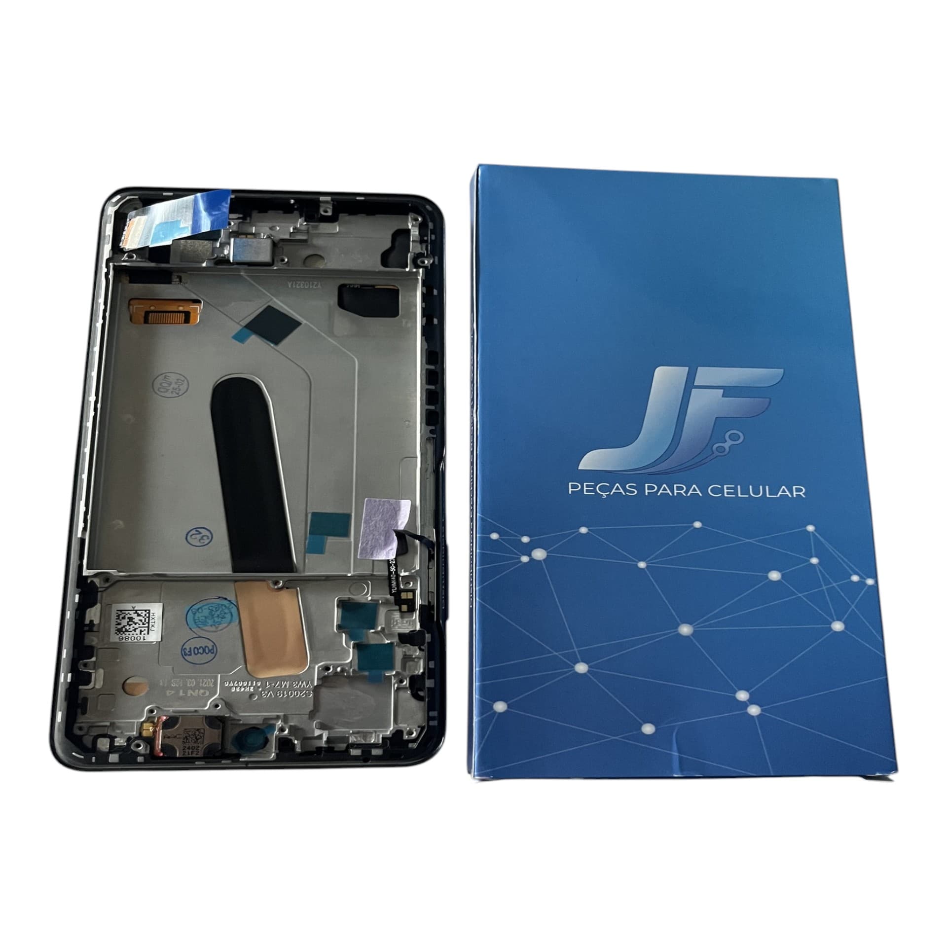 FRONTAL TELA XIAOMI POCO F3 INCELL COM ARO WCELL