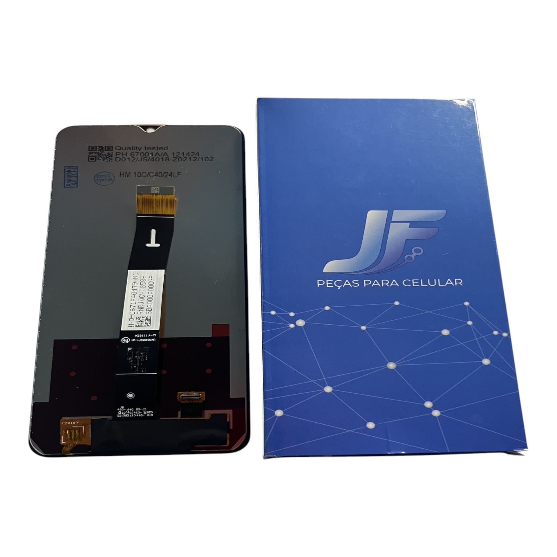FRONTAL TELA XIAOMI REDMI 10C / POCO C40 IPS LCD SEM ARO WCELL