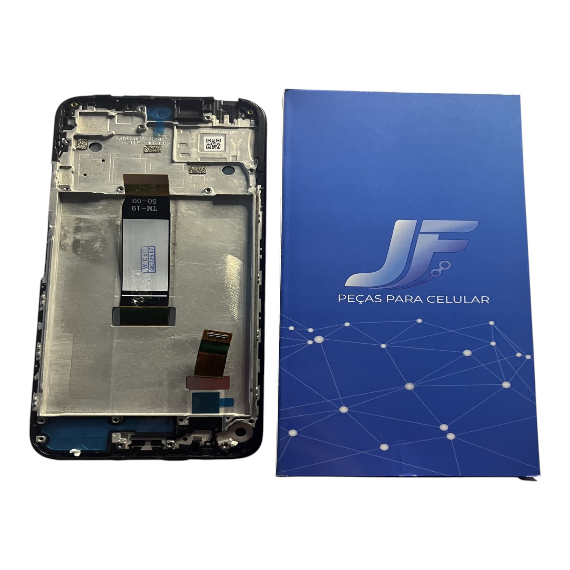 FRONTAL TELA XIAOMI REDMI 12 IPS LCD COM ARO WCELL