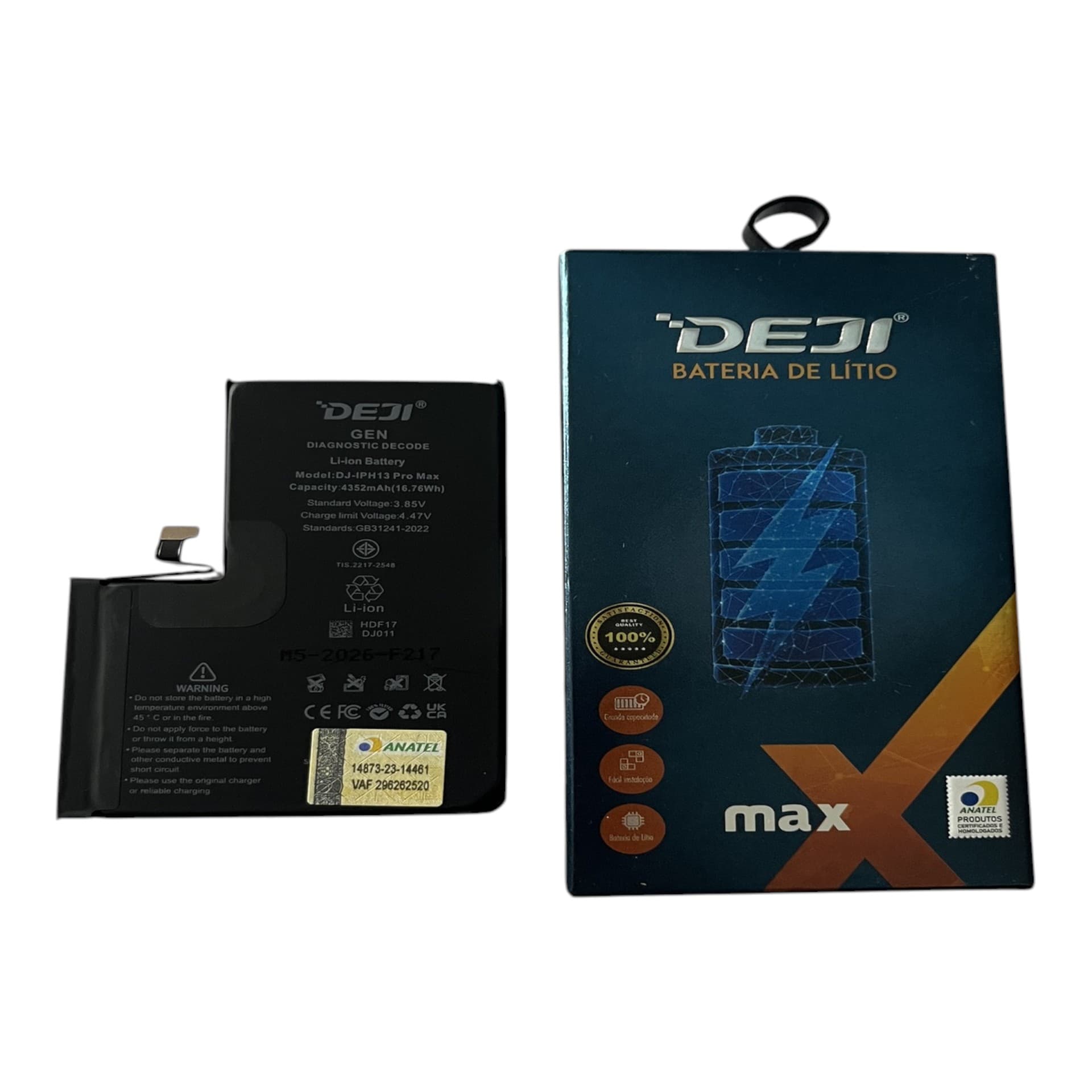 BATERIA IPHONE 13 PRO MAX DEJI DECODE