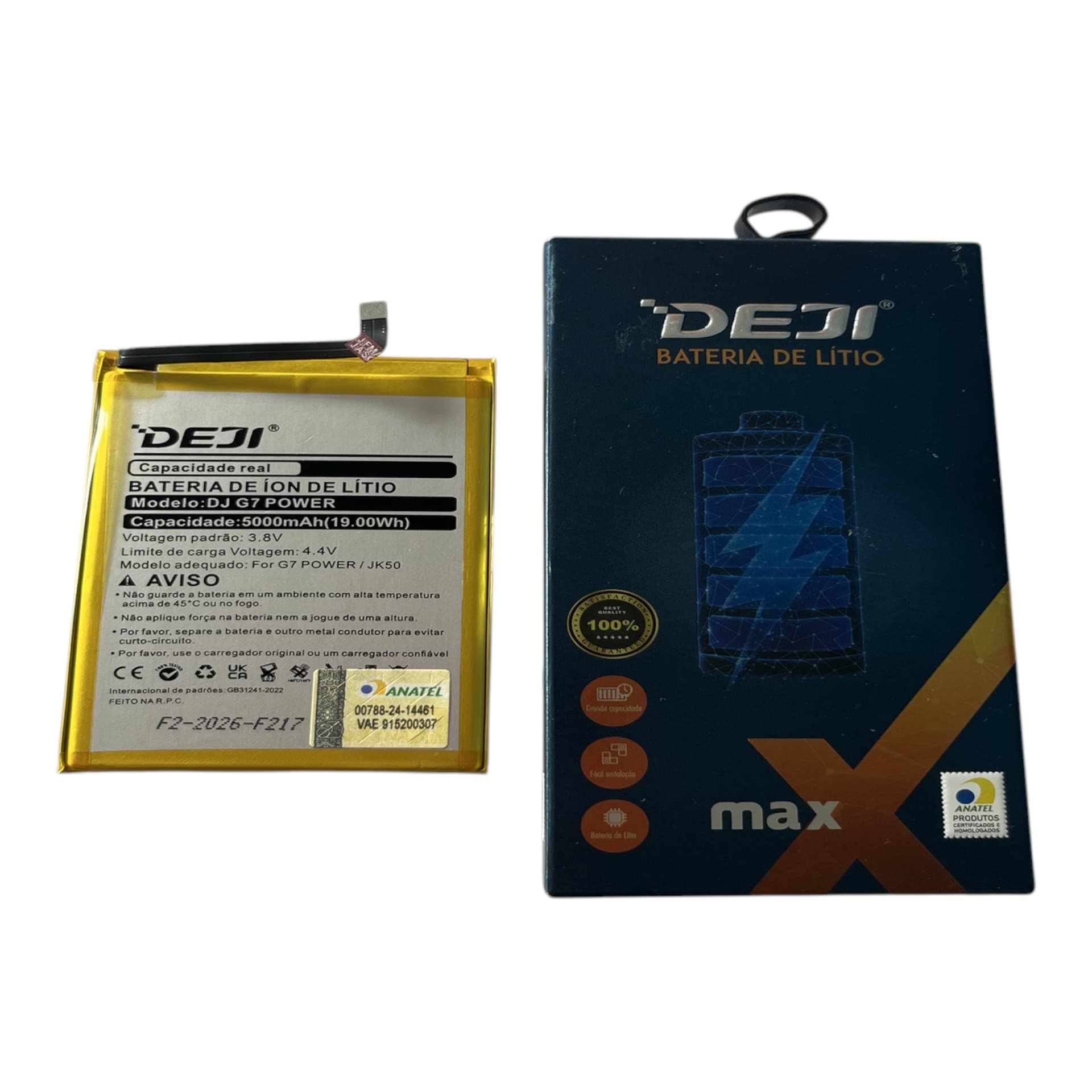 BATERIA DEJI  (JK50) ONE FUSION/ G7 POWER / G8 POWER LITE/ G9 PLAY/ G10/ G20/ G30/ E7 POWER/ E7 PLUS/ G50 / E40/ G31