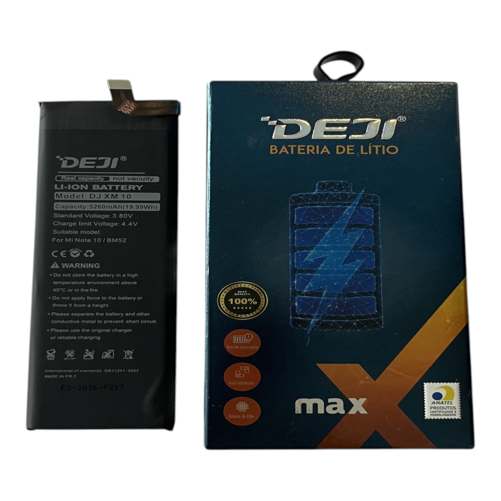 BATERIA (BM52) NOTE 10 PRO DEJI