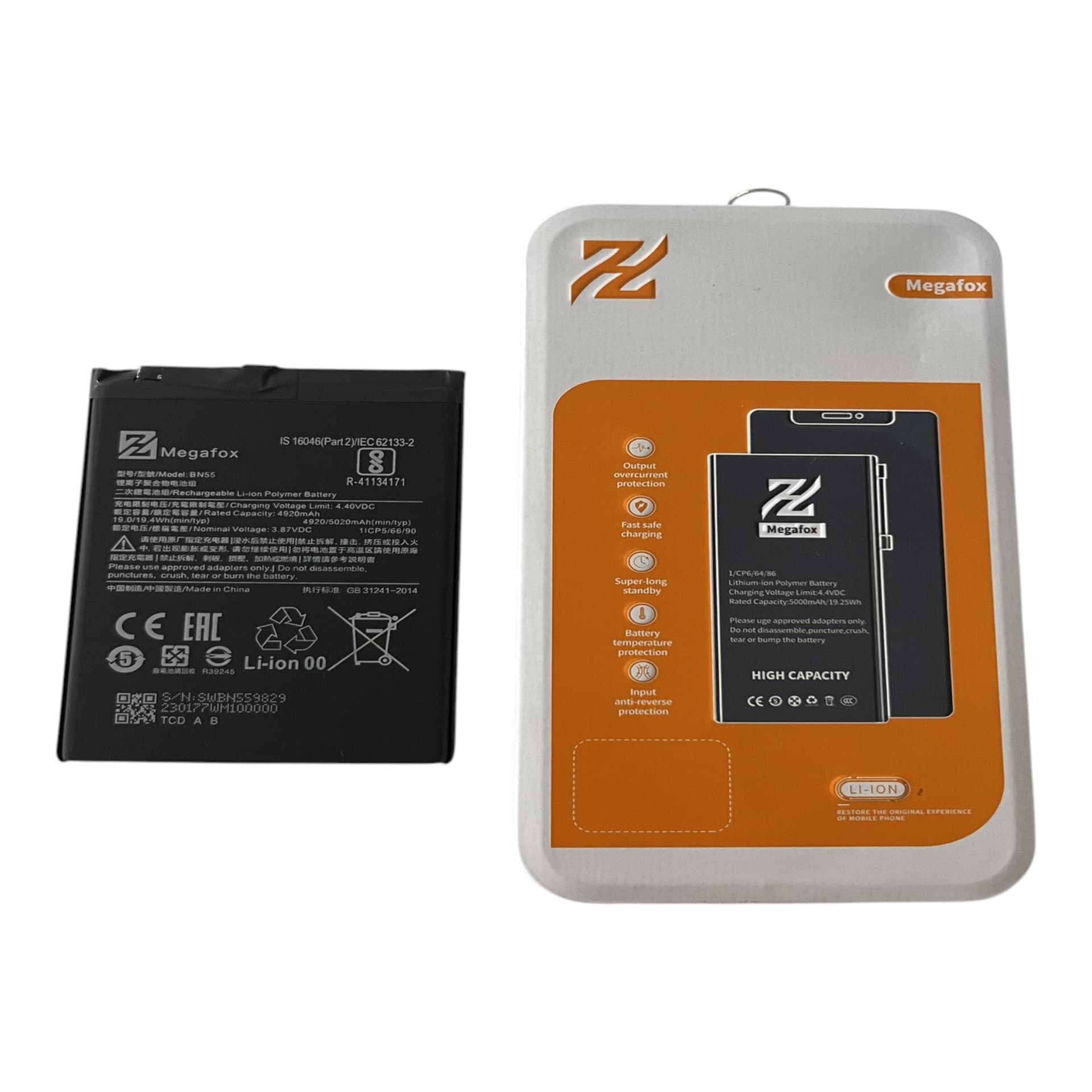 BATERIA (BN55) NOTE 9S LZH