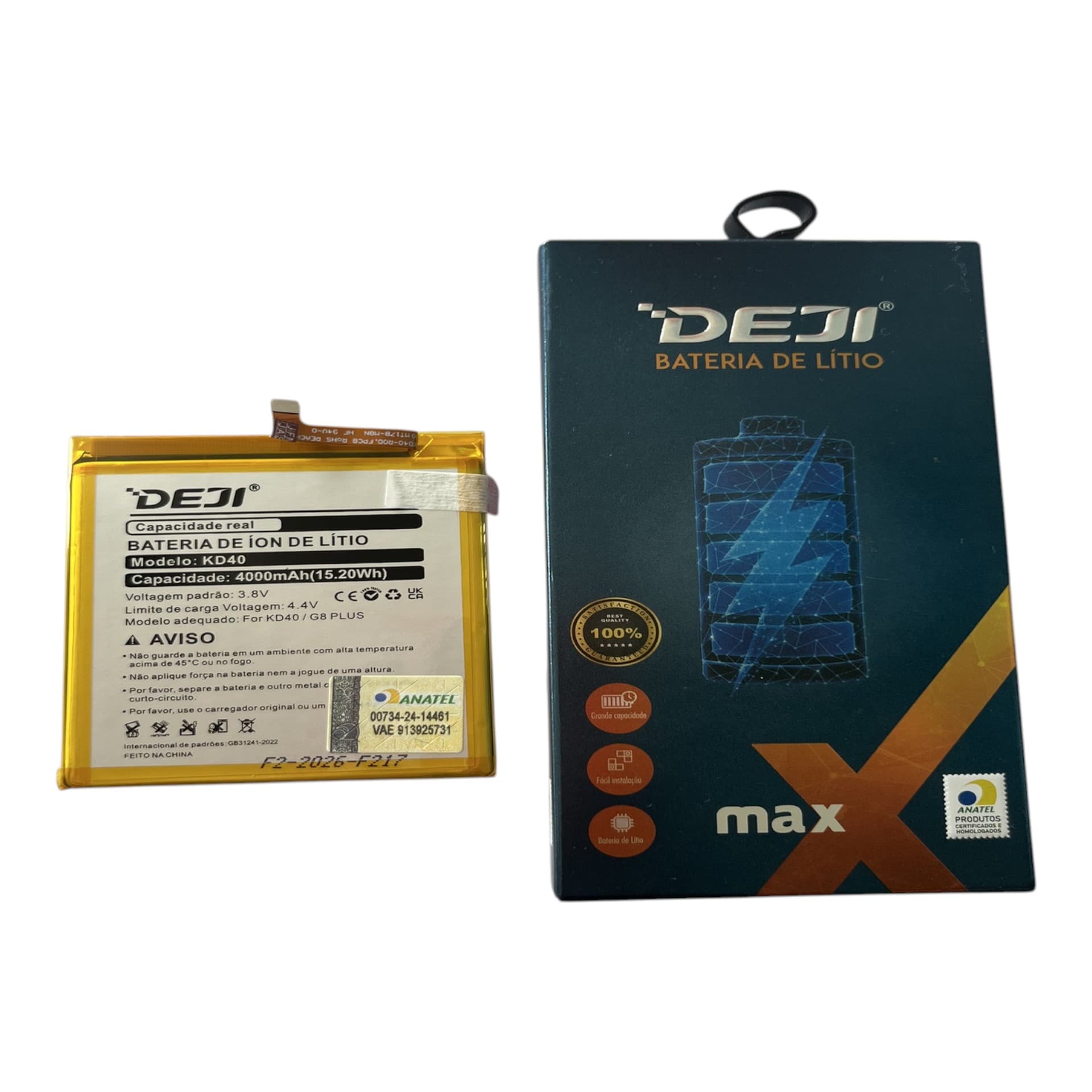 BATERIA (KD40) G8 PLUS DEJI