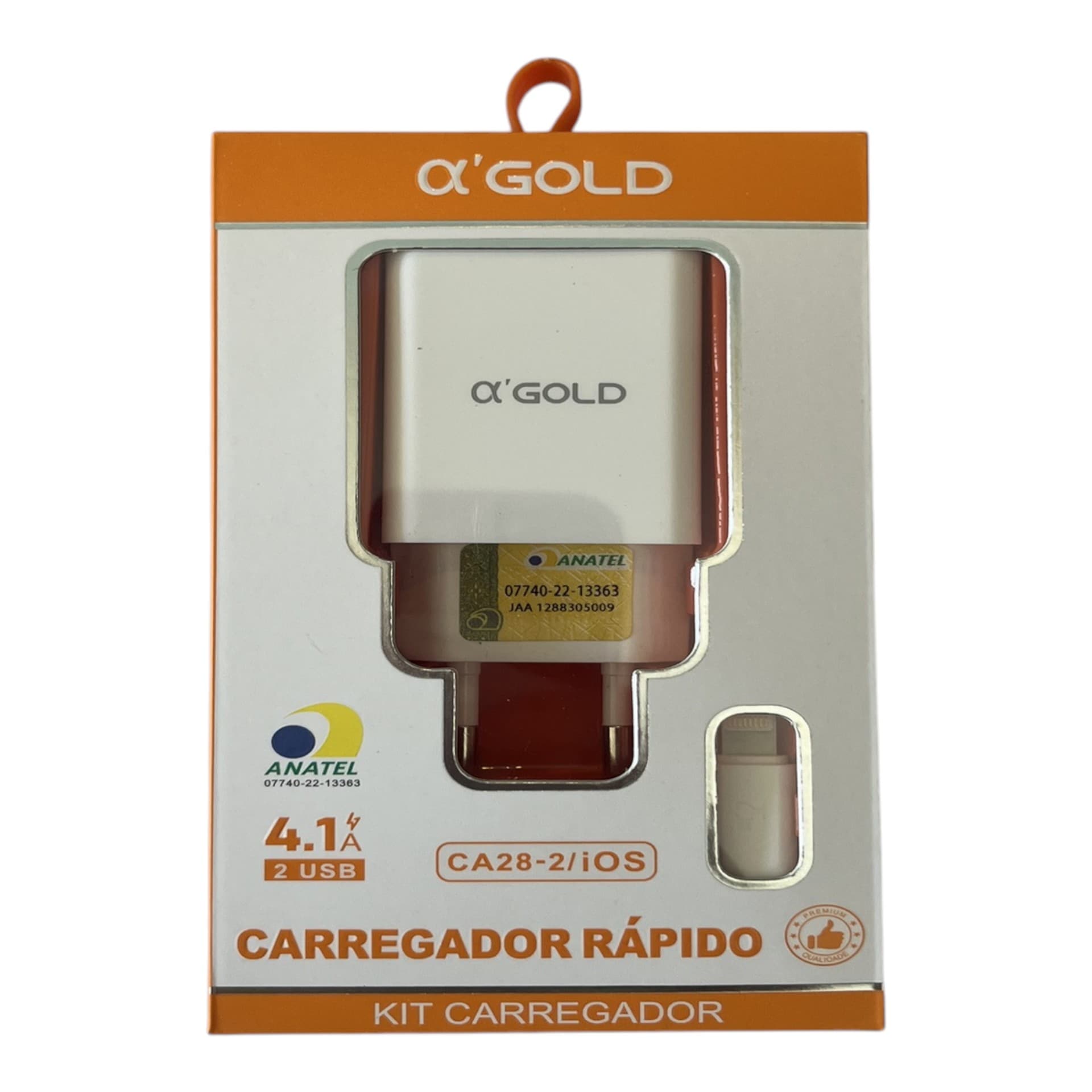 CA28-2 (KIT CARREGADOR IPHONE) GOLD